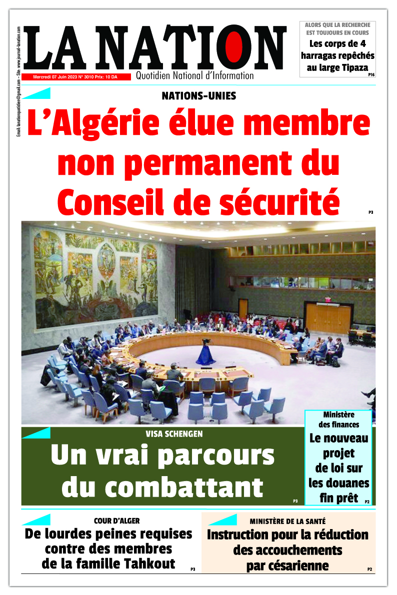Edition Du 07 06 2023 La Nation