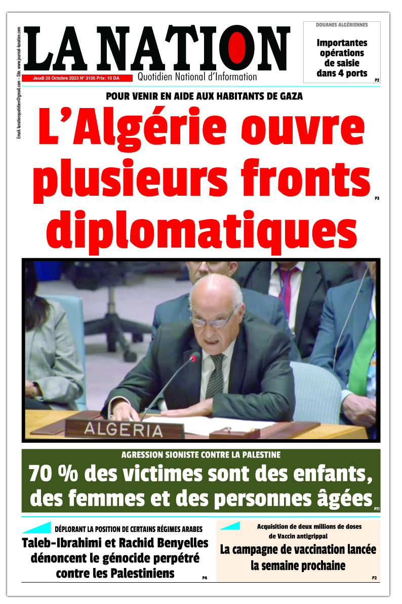 Edition JOURNAL LA NATION N°3106 du 26/10/2023 LA NATION